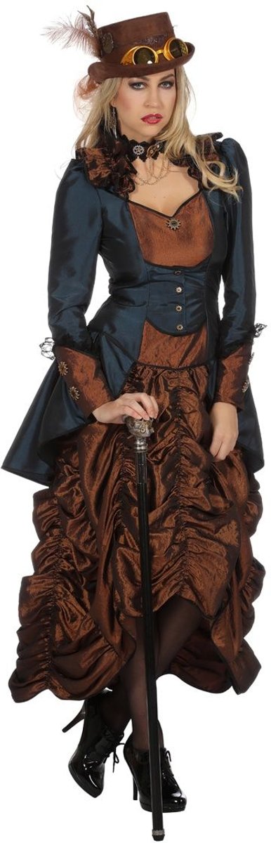 Steampunk Kostuum | Steampunk Sally Wild Wild West | Vrouw | Maat 34 | Carnaval kostuum | Verkleedkleding